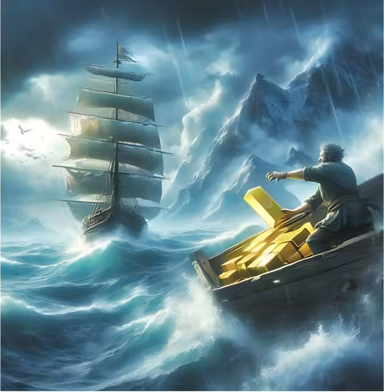 Gold Overboard, Bava Kamma 116b